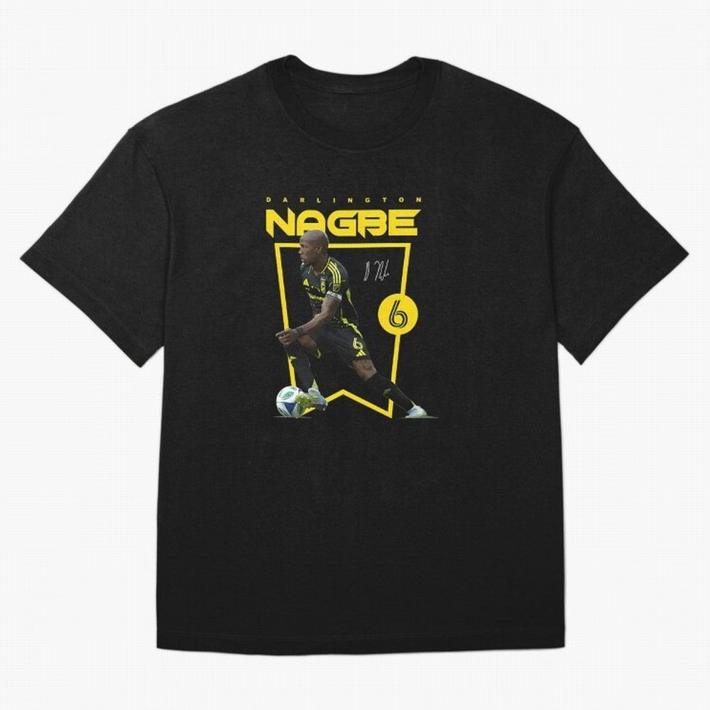 Darlington Nagbe Columbus Oversized T-Shirt Keep Football History Alive during Global Football Passion for FIFA World Cup 2026, Inspired by Cristiano Ronaldo, Haaland and CR7, Argentina and Brazil, Tournament Hype, Historic Matchups, Family Viewing