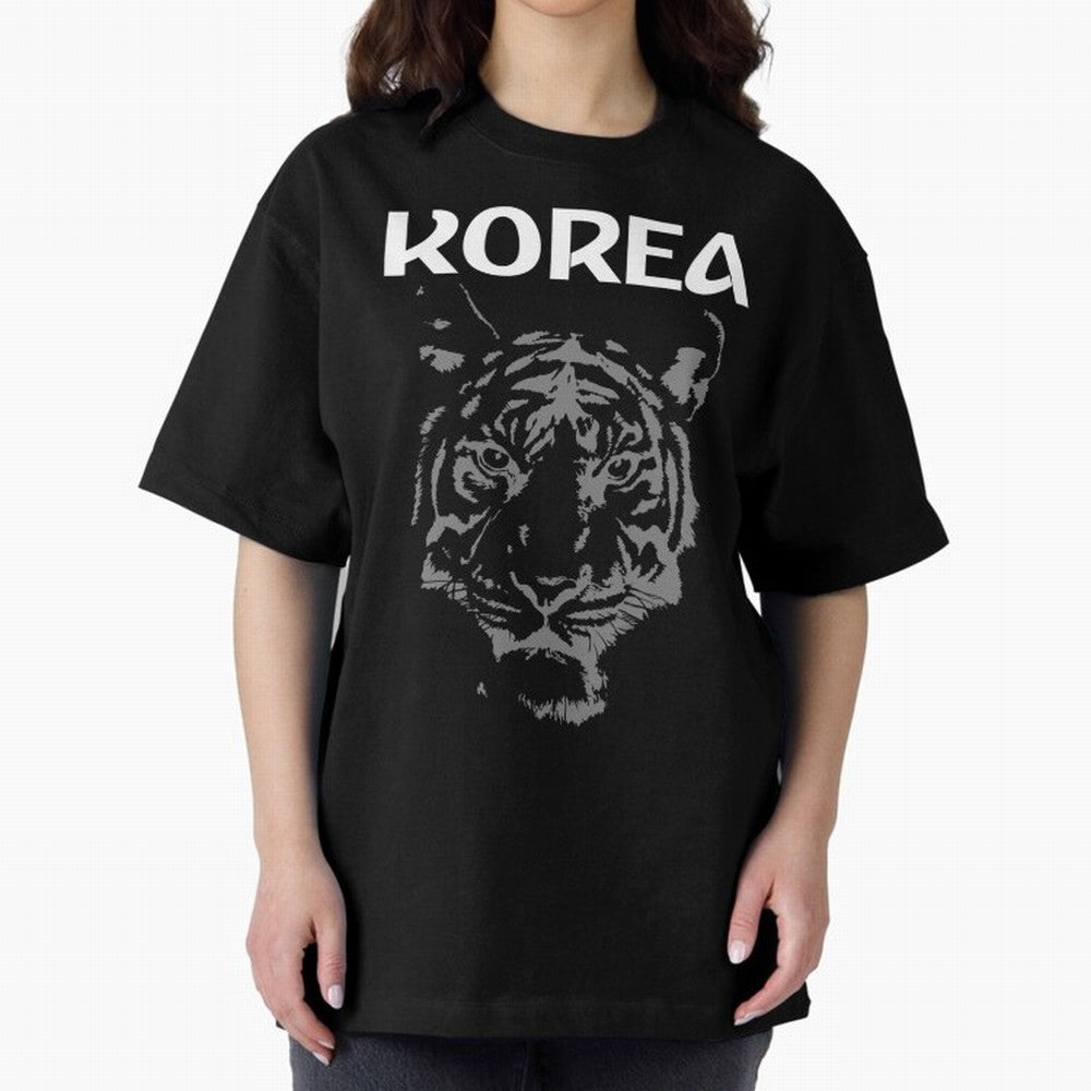 Team Korea Soccer Oversized T-Shirt Bring Retro Soccer Energy to Match Day Hype around FIFA World Cup 2026 USA Canada Mexico, CR7 and Messi, Portugal, Match Day Excitement, Supporter Culture, Golden Goals and Global Football Passion; Perfect for