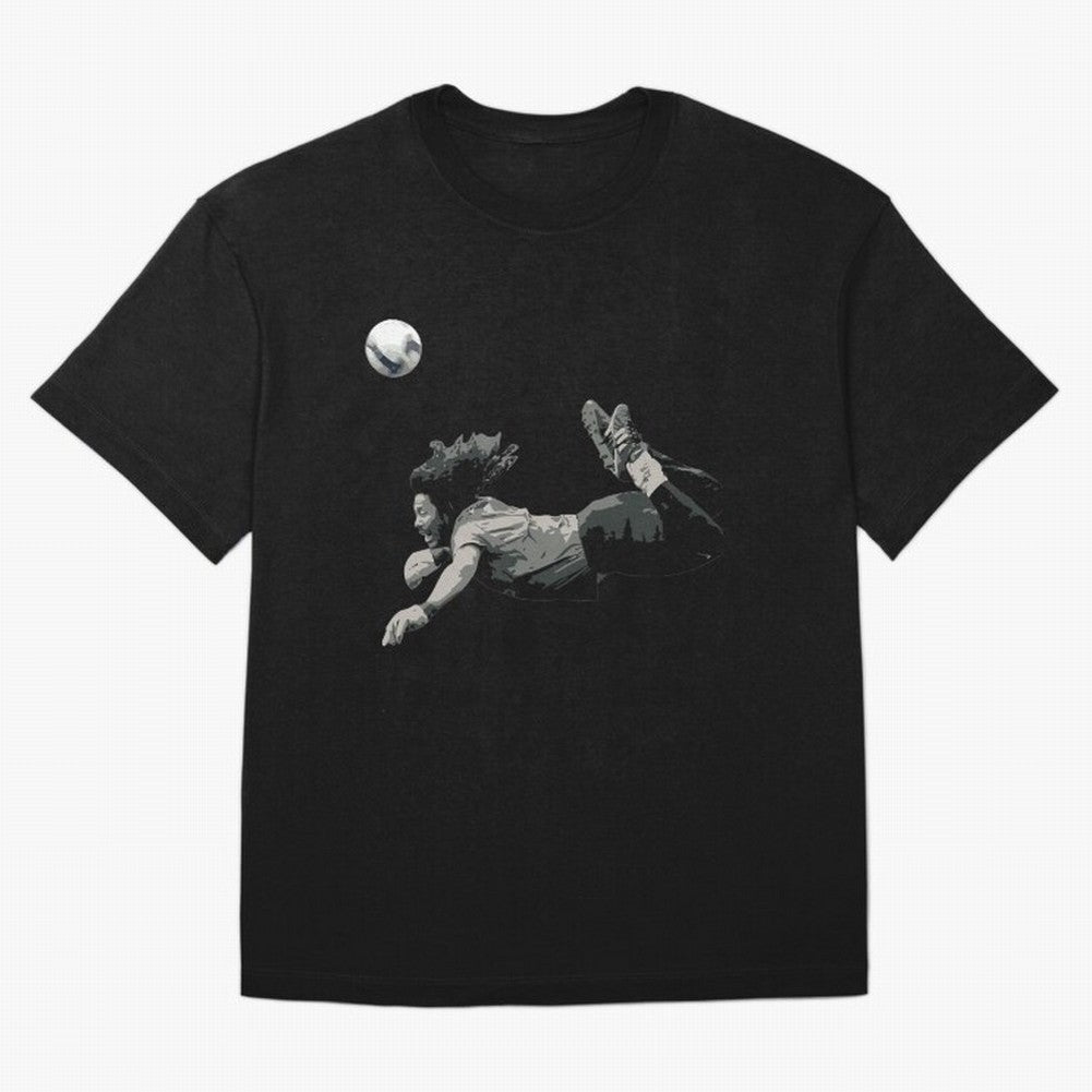Rene Higuitas Scorpion Kick35 Oversized T-Shirt Step into FIFA World Cup 2026 Group Stage for Fans of Neymar and England and Germany, Bringing Stadium Chants, National Pride, Trophy Dreams and Unforgettable Football Memories; Built for Supporters