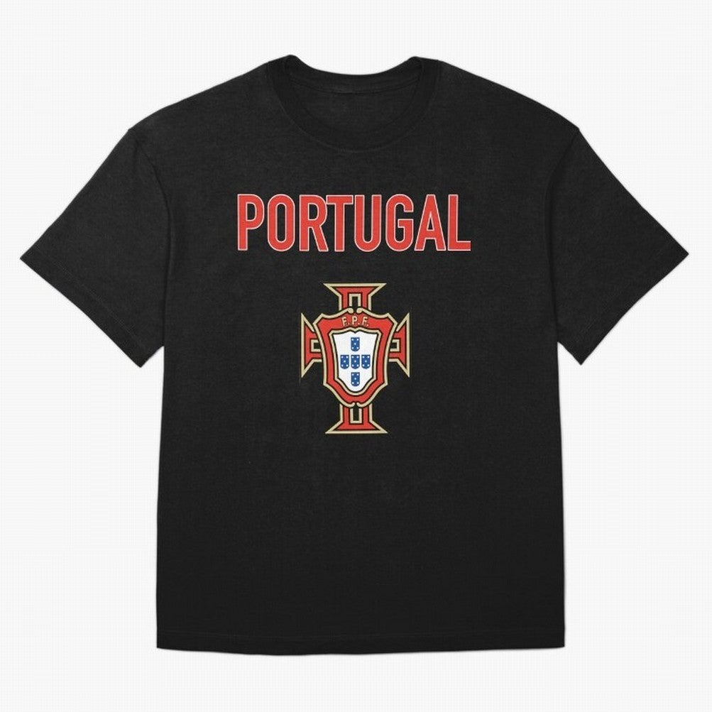 Portugal Oversized T-Shirt Bring Bold Fan Energy to Global Football Passion for FIFA World Cup 2026 USA Canada Mexico, Featuring Messi, CR7 and Mbappe, Argentina, France and Brazil, Football Festival Excitement, Trophy Ambitions, Country Rivalries
