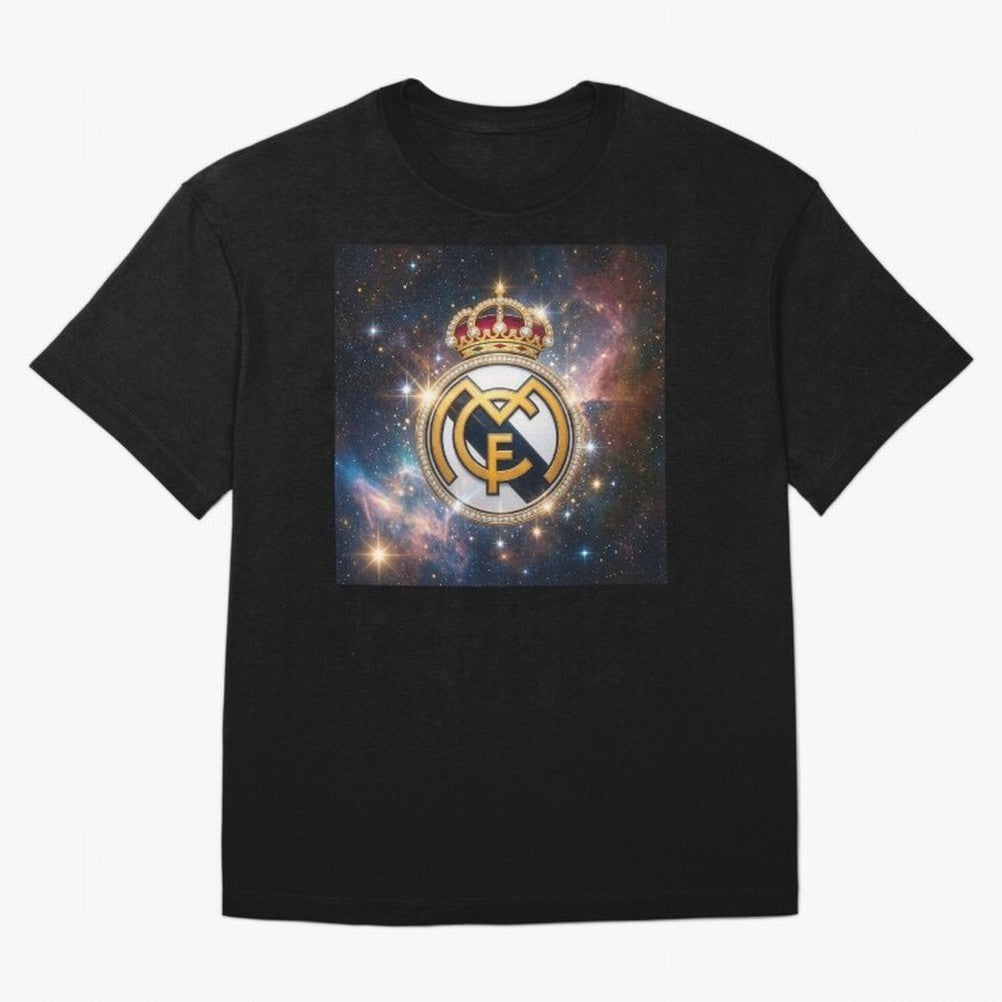 The Real Madrid Galaxy Oversized T-Shirt Upgrade FIFA World Cup 2026 Group Stage Spirit, Made for France, Messi, CR7 and Mbappe, Vintage Soccer Flavor, Modern Football Stars, National Flags and Final Night Emotion; Made for Die Hard Supporters,