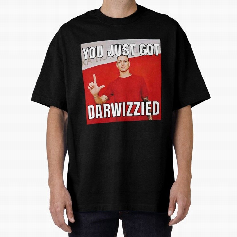 You Just Got Darwizzied Active Oversized T-Shirt Back the Journey through Match Day Hype around FIFA World Cup 2026 Group Stage, Neymar, France, Supporter Pride, Iconic Celebrations, Legendary Names and Global Match Day Energy; Built for Supporters