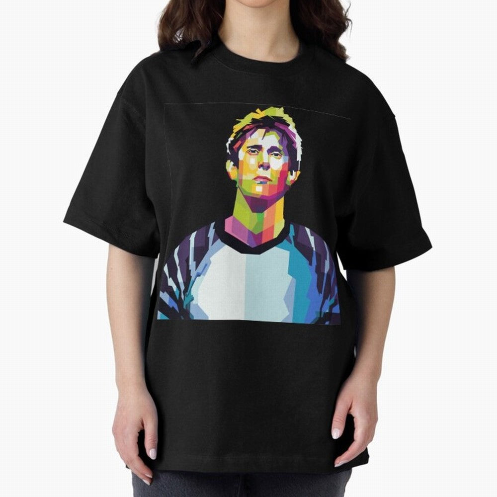 Edwin Van Der Sar Oversized T-Shirt Celebrate the Stars of Match Day Hype around FIFA World Cup 2026 Group Stage, Mbappe and Neymar, Netherlands, Worldwide Fan Energy, Dramatic Goals, Stadium Lights and Championship Celebrations; Built for