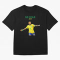 Neymar Oversized T-Shirt Relive Legendary Nights from Match Day Hype around FIFA World Cup 2026 Group Stage, Neymar, Argentina, France and Brazil, Fan Favorite Moments, National Team Passion, Big Match Drama and Soccer History; Built for Supporters