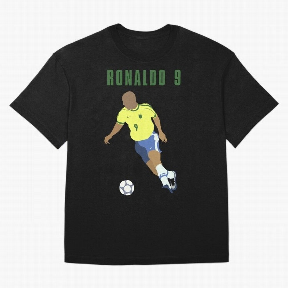 BRAZIL 9 Oversized T-Shirt Bring Trophy Dreams to FIFA World Cup 2026 for Fans of Haaland and Mbappe and Argentina and Brazil, Bringing Tournament Hype, Historic Matchups, Family Viewing Parties and Global Sports Pride; Great for Supporters Who