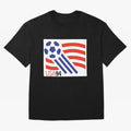 USA WC 94 Classic Oversized T-Shirt Stand with the FIFA World Cup 2026 Group Stage Journey through Neymar, Haaland and Cristiano Ronaldo Highlights, France and Portugal Pride, Worldwide Fan Energy, Dramatic Goals, Stadium Lights and Championship