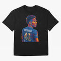Est¨ºv?o Oversized T-Shirt Celebrate the Road through the FIFA World Cup 2026 Journey through Messi, Neymar and Mbappe Highlights, Germany Pride, Worldwide Fan Energy, Dramatic Goals, Stadium Lights and Championship Celebrations; Perfect for People