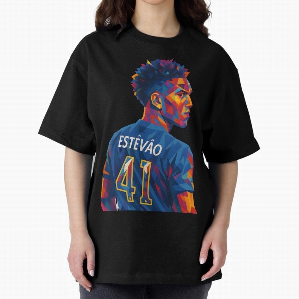 Est¨ºv?o Oversized T-Shirt Celebrate the Road through the FIFA World Cup 2026 Journey through Messi, Neymar and Mbappe Highlights, Germany Pride, Worldwide Fan Energy, Dramatic Goals, Stadium Lights and Championship Celebrations; Perfect for People
