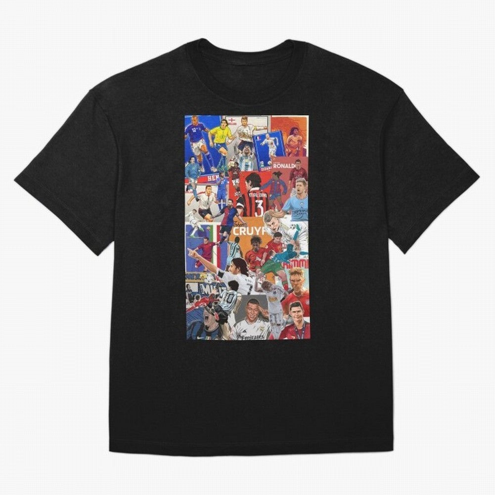 The Greats Oversized T-Shirt Experience the Global Stage of Match Day Hype around FIFA World Cup 2026 USA Canada Mexico, Cristiano Ronaldo, Haaland and CR7, Spain, Global Supporter Spirit, Legendary Goals, National Colors and Tournament