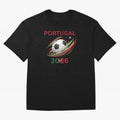 Camiseta Portugal 2026 - Bola de Futebol e Design Galo de Barcelos. Oversized T-Shirt Make Game Day About FIFA World Cup 2026 Group Stage Spirit, Made for France, Messi, Game Day Rituals, Football Legends, Country Pride and the Road to the Final;