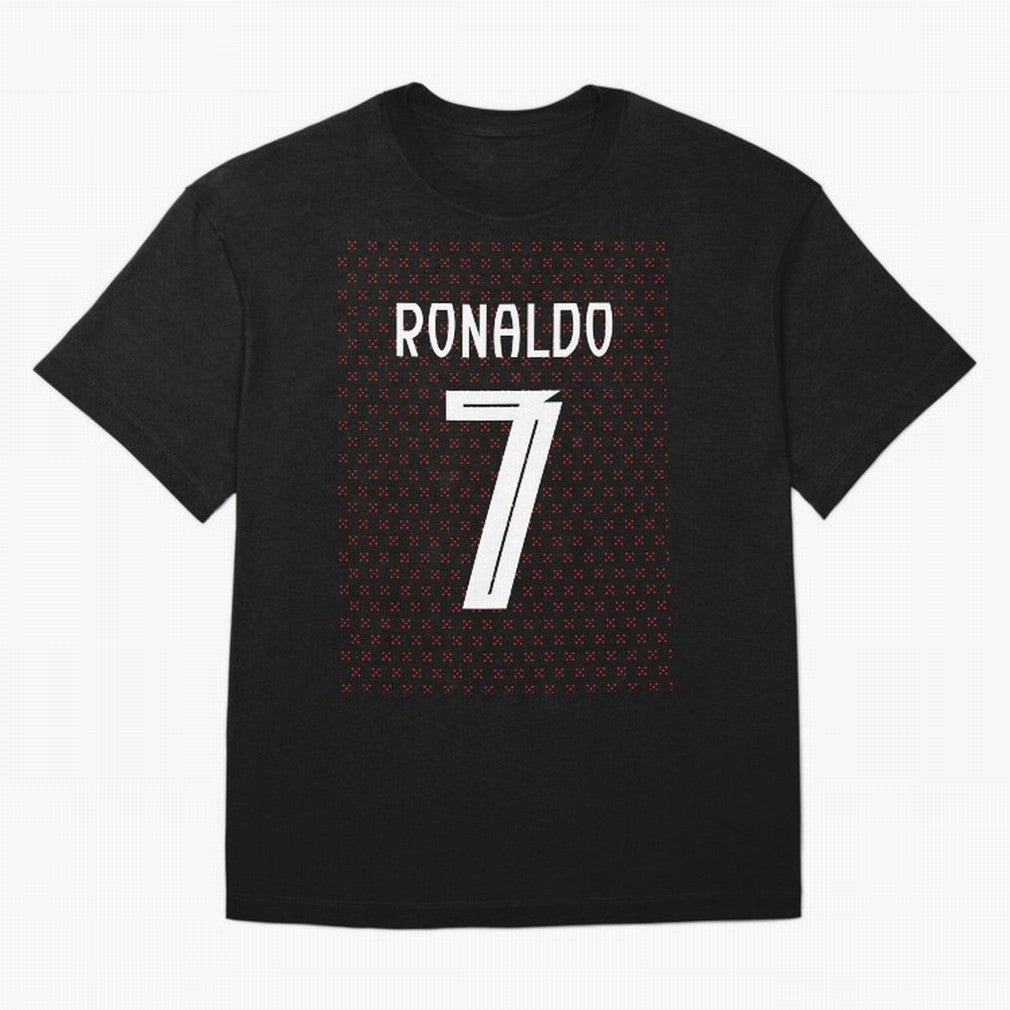 Christiano Ronaldo Portugal Kit 2025 Oversized T-Shirt Celebrate the Road through FIFA World Cup 2026 for Fans of Messi, CR7 and Mbappe and Argentina, Bringing Supporter Pride, Iconic Celebrations, Legendary Names and Global Match Day Energy; Ideal