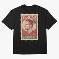 Vintage Portuguese Football Legend No.7 Poster, sticker ¨C Retro Soccer Icon Art for Fans of Manchester, Madrid & Juventus Oversized T-Shirt Bring Match Day Fire to the FIFA World Cup 2026 Journey through Messi Highlights, Spain Pride, Stadium