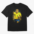 Ronaldo Naz¨¢rio Oversized T-Shirt Join Supporters Worldwide for Global Football Passion for FIFA World Cup 2026, Featuring Messi, Argentina, France and Brazil, Game Day Rituals, Football Legends, Country Pride and the Road to the Final; Ideal for