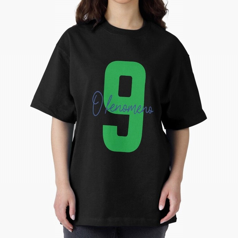 Ronaldo Naz¨¢rio ¡°O Fen?meno¡± 9 GOAT Football Poster Art Oversized T-Shirt Bring World Football Passion into FIFA World Cup 2026 USA Canada Mexico Driven by Mbappe, England, France and Netherlands Energy, Sports Nostalgia, International