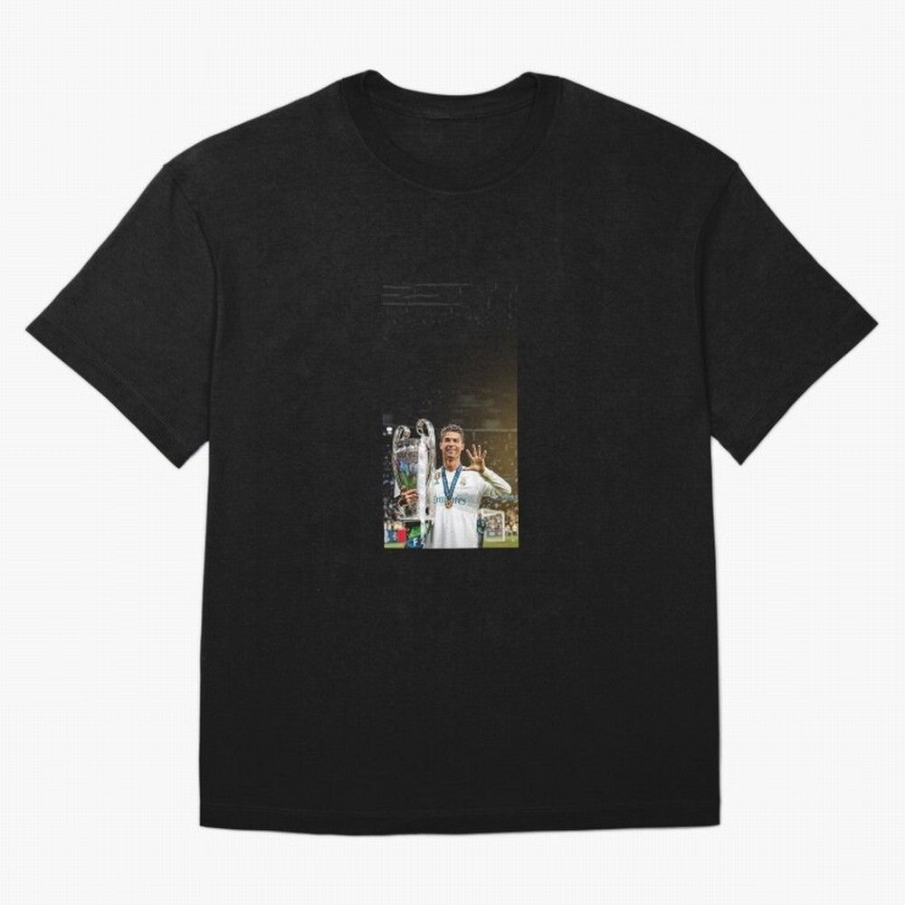 Ronaldo Oversized T-Shirt Keep Football History Alive during Global Football Passion for FIFA World Cup 2026 Group Stage, Built around Messi, CR7 and Mbappe, Argentina, France and Brazil, Global Supporter Spirit, Legendary Goals, National Colors