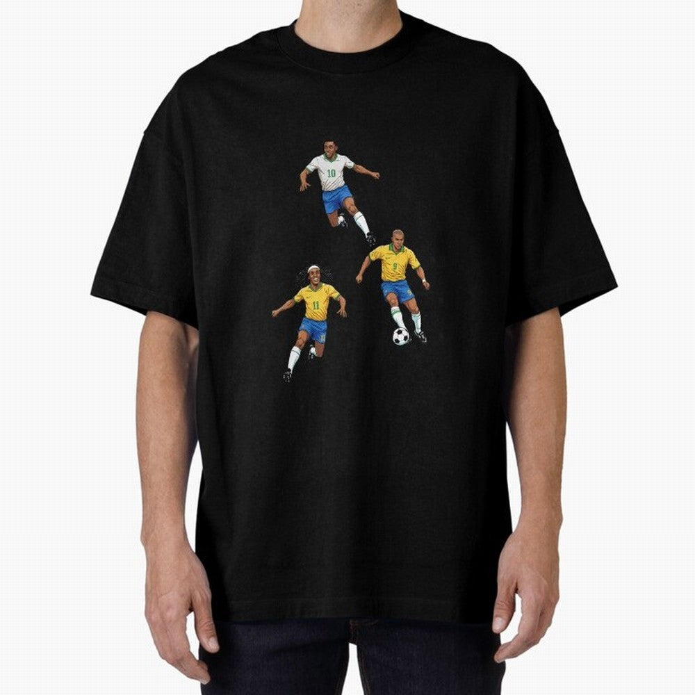 5 Oversized T-Shirt Follow the Road to FIFA World Cup 2026 Group Stage Built around Cristiano Ronaldo, Brazil, Portugal and Argentina Energy, Champion Mindset, Group Stage Buzz, Knockout Tension and Passionate Fan Culture; Perfect for People Who