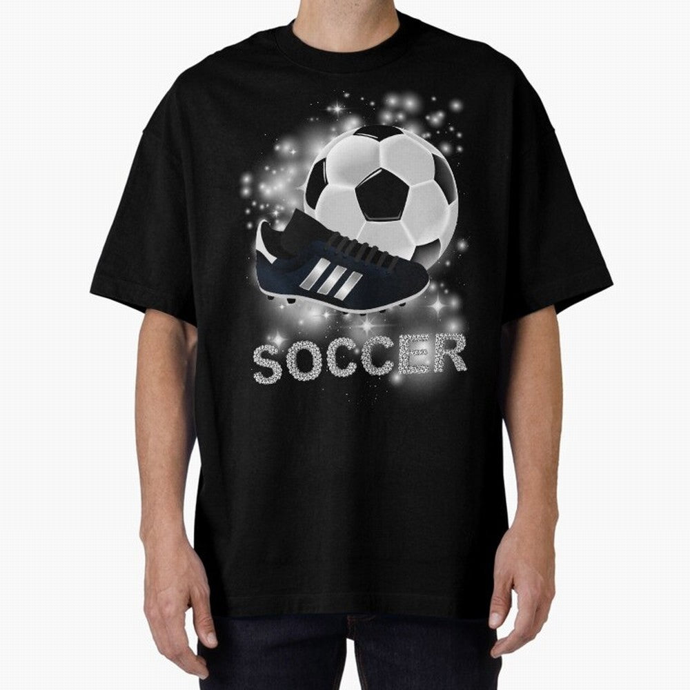 Soccer lover, passion for the ball Oversized T-Shirt Celebrate Match Day Hype around FIFA World Cup 2026 USA Canada Mexico, Messi and Cristiano Ronaldo, France and Portugal, Game Day Rituals, Football Legends, Country Pride and the Road to the