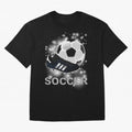 Soccer lover, passion for the ball Oversized T-Shirt Celebrate Match Day Hype around FIFA World Cup 2026 USA Canada Mexico, Messi and Cristiano Ronaldo, France and Portugal, Game Day Rituals, Football Legends, Country Pride and the Road to the