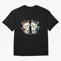 Two Funny Cats with Ronaldo Vibes ¨C Cute Football & Animal Art Oversized T-Shirt Show Your Tournament Heart for FIFA World Cup 2026 Group Stage Spirit, Capturing Brazil, Portugal and Argentina, CR7, Tournament Hype, Historic Matchups, Family