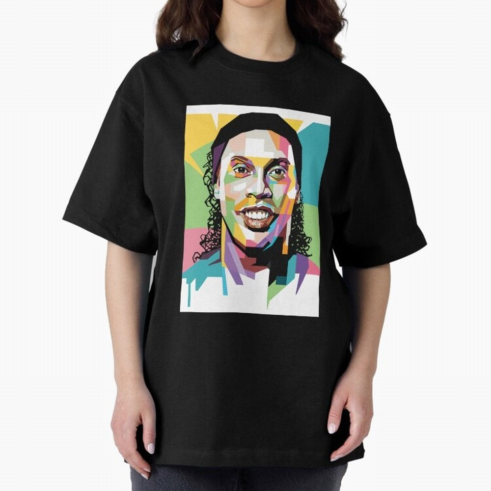 Ronaldo ¨C Legendary Football Star & GOAT Artwork Oversized T-Shirt Mark FIFA World Cup 2026 Spirit, Capturing Germany, Neymar, Supporter Pride, Iconic Celebrations, Legendary Names and Global Match Day Energy; Perfect for People Who Love