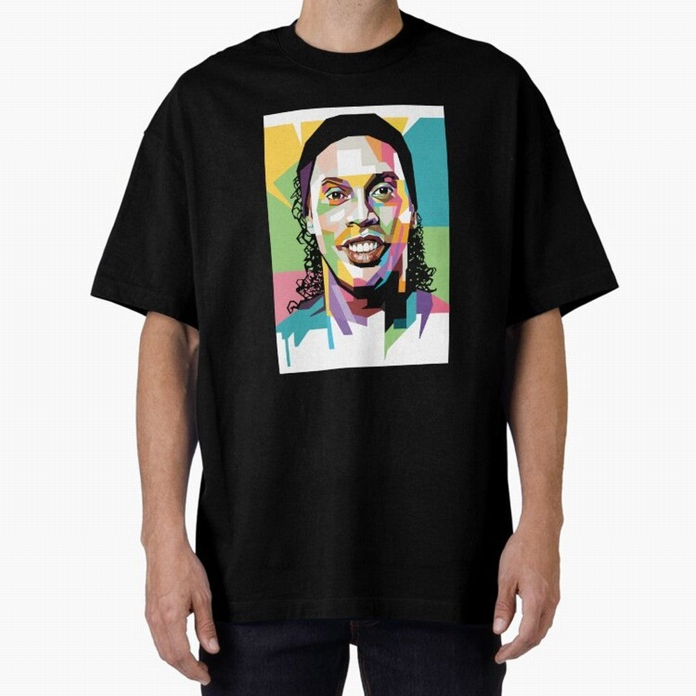 Ronaldo ¨C Legendary Football Star & GOAT Artwork Oversized T-Shirt Mark FIFA World Cup 2026 Spirit, Capturing Germany, Neymar, Supporter Pride, Iconic Celebrations, Legendary Names and Global Match Day Energy; Perfect for People Who Love
