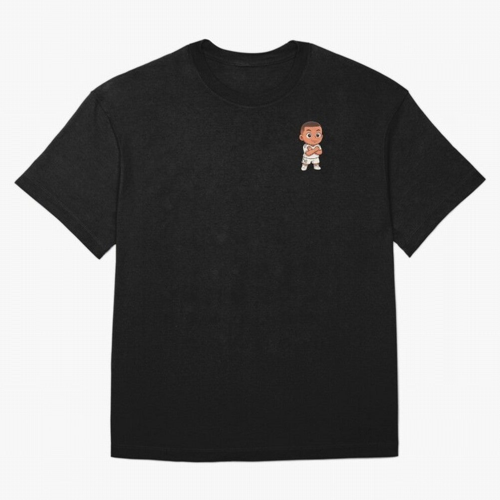 KYLIAN MBAPPE REAL MADRID CELEBRATION | CHIBI STICKER Oversized T-Shirt Join Supporters Worldwide for FIFA World Cup 2026 Group Stage Spirit, Celebrating England, France and Netherlands, CR7 and Messi, Champion Mindset, Group Stage Buzz, Knockout