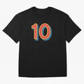 Number 10 Oversized T-Shirt Stand Out with Spirit from FIFA World Cup 2026 USA Canada Mexico Driven by Cristiano Ronaldo, Haaland and CR7, Brazil Energy, Football History, Final Match Energy, Crowd Noise and Once in a Lifetime Moments; Great for