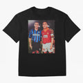 Clash of Class. Francesco Totti and Ronaldo Nazario sometime in the 90s. Oversized T-Shirt Feel FIFA World Cup 2026 Made for Messi, Neymar and Mbappe, England and Germany Energy, Fan Favorite Moments, National Team Passion, Big Match Drama and