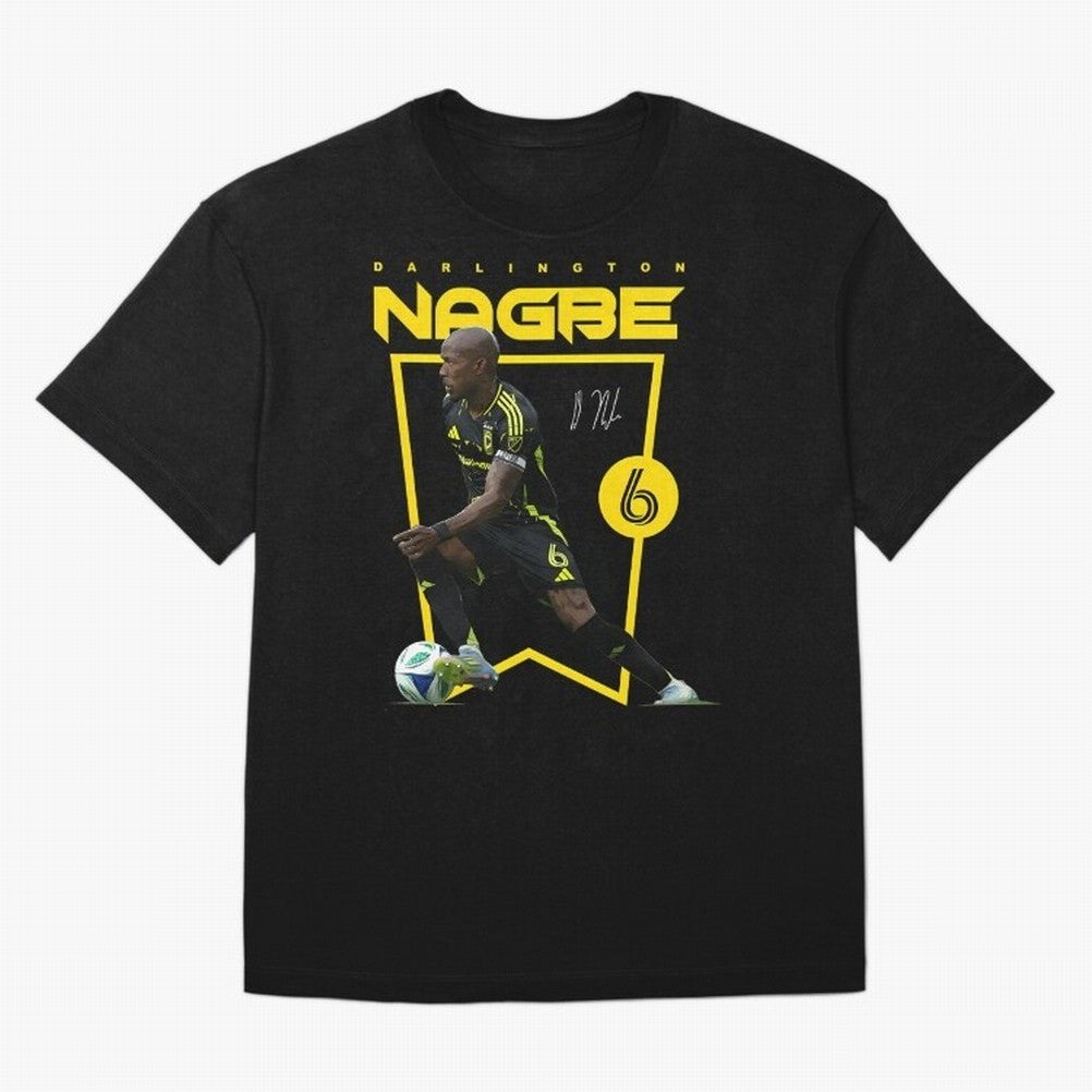 Darlington Nagbe Columbus Crew Oversized T-Shirt Cheer for FIFA World Cup 2026 Group Stage Capturing Cristiano Ronaldo, Argentina, France and Brazil Energy, Worldwide Fan Energy, Dramatic Goals, Stadium Lights and Championship Celebrations; Perfect