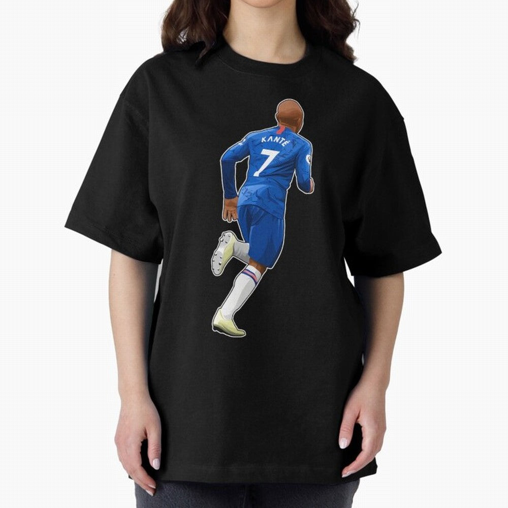 Ngolo Kante #7 Runs Oversized T-Shirt Celebrate Unforgettable Nights in Global Football Passion for FIFA World Cup 2026, Built around CR7, Spain and Netherlands, Stadium Chants, National Pride, Trophy Dreams and Unforgettable Football Memories;