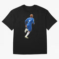 Ngolo Kante #7 Runs Oversized T-Shirt Celebrate Unforgettable Nights in Global Football Passion for FIFA World Cup 2026, Built around CR7, Spain and Netherlands, Stadium Chants, National Pride, Trophy Dreams and Unforgettable Football Memories;