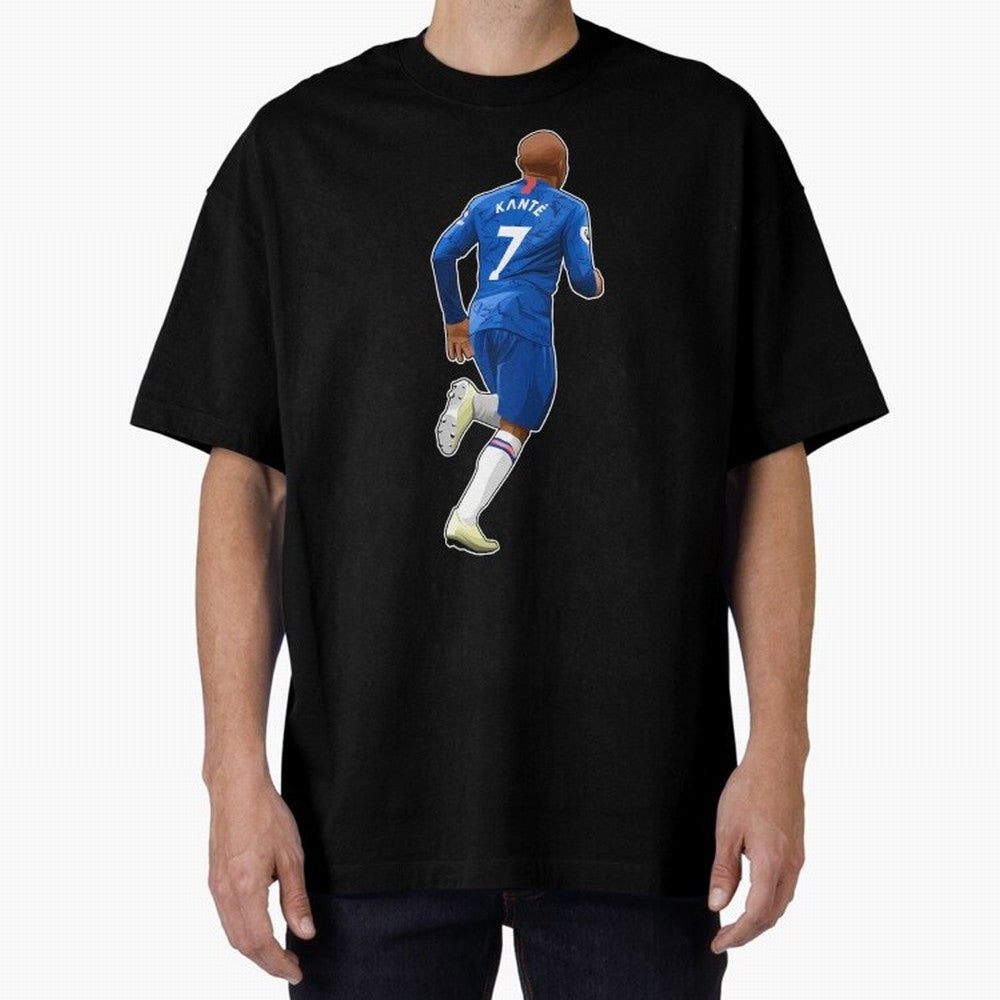 Ngolo Kante #7 Runs Oversized T-Shirt Celebrate Unforgettable Nights in Global Football Passion for FIFA World Cup 2026, Built around CR7, Spain and Netherlands, Stadium Chants, National Pride, Trophy Dreams and Unforgettable Football Memories;