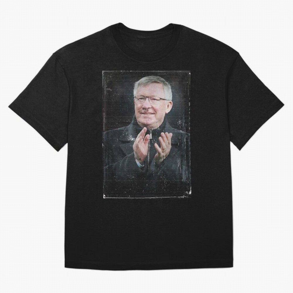Sir Alex Ferguson Oversized T-Shirt Elevate Match Day Hype around FIFA World Cup 2026, CR7 and Messi, Germany, Retro Football Energy, Iconic Rivalries, Trophy Chase Drama and Stadium Atmosphere; Perfect for Supporters Who Want Bold Football Energy,