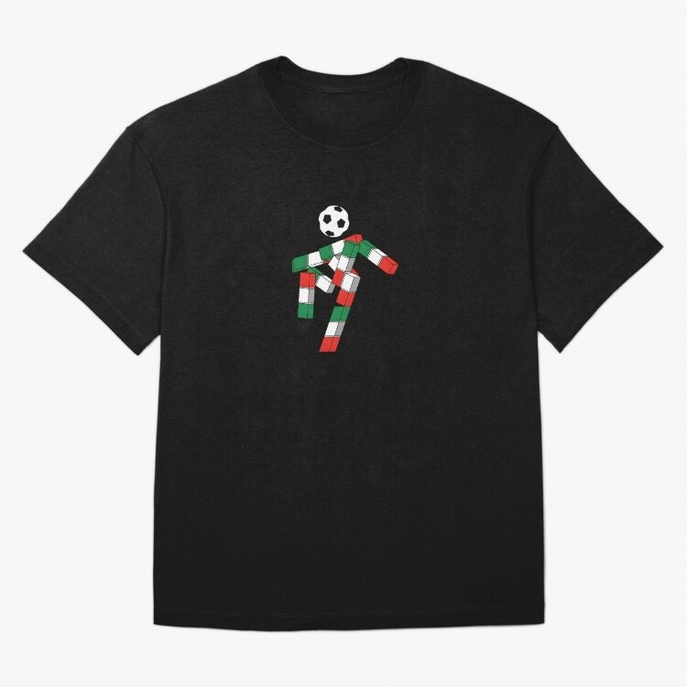 Ciao - World Cup 90' Mascote Logo Oversized T-Shirt Celebrate Unforgettable Nights in FIFA World Cup 2026 Spirit, Inspired by Argentina, France and Brazil, Cristiano Ronaldo, Stadium Memories, Football Loyalty, International Chants and Championship