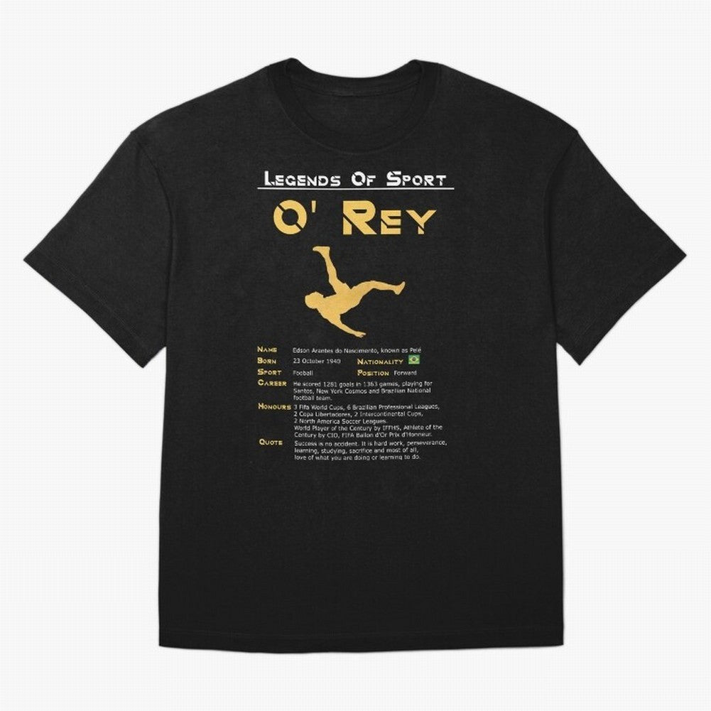 Legends of Sport Pele Pel¨¦ Oversized T-Shirt Get Ready for FIFA World Cup 2026 USA Canada Mexico Spirit, Built around Brazil, Messi, CR7 and Mbappe, Game Day Rituals, Football Legends, Country Pride and the Road to the Final; Created for Match Day