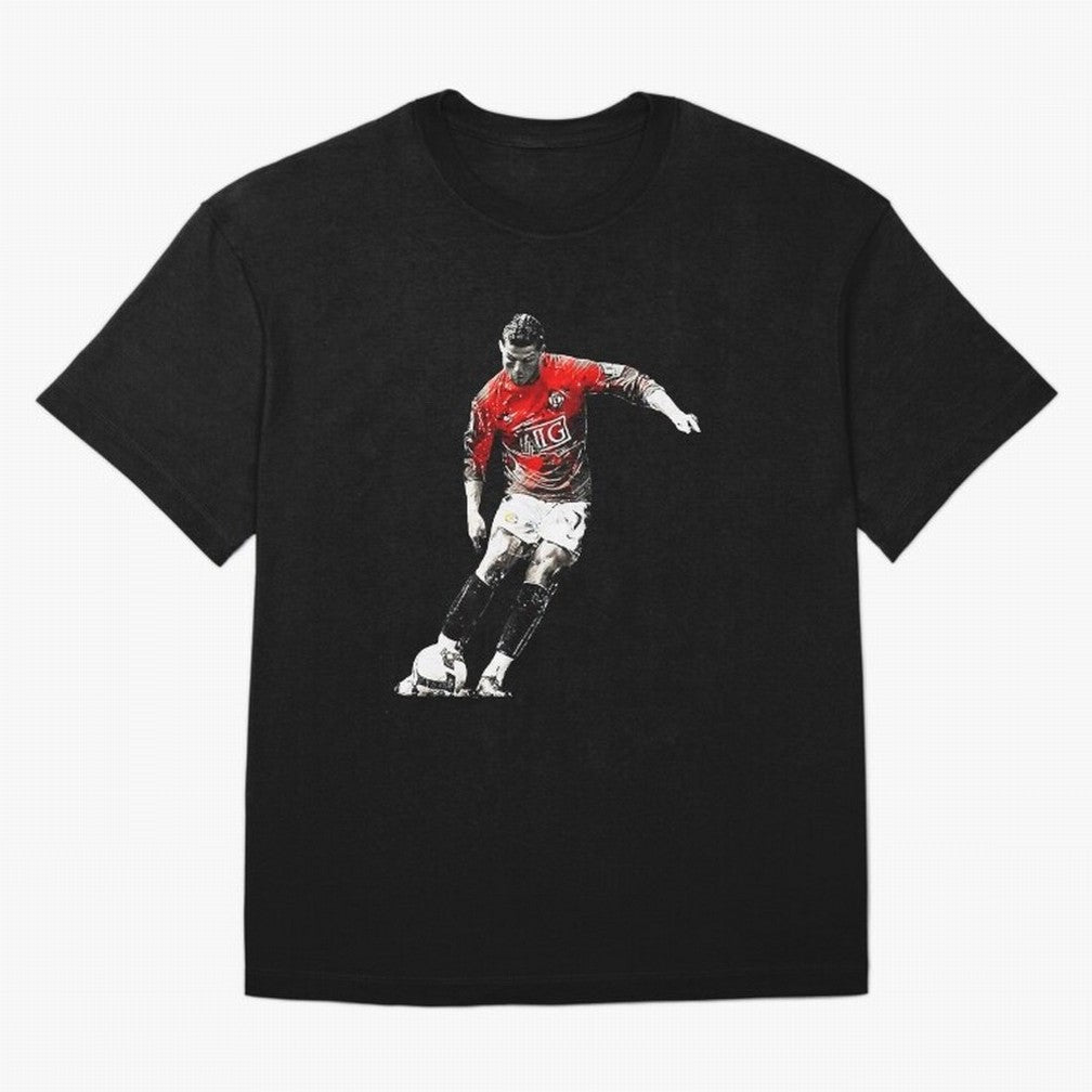 CR7 Artwork For Soccer Fans Gift For Football Lovers Oversized T-Shirt Share FIFA World Cup 2026 Group Stage Highlighting CR7, Argentina, France and Brazil Energy, Classic Soccer Heritage, Championship Pressure, Fan Loyalty and International Pride;