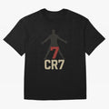 A footballer with a well-known shirt number Oversized T-Shirt Honor Football Greatness during FIFA World Cup 2026 Spirit, Featuring England, Messi and Cristiano Ronaldo, Game Day Rituals, Football Legends, Country Pride and the Road to the Final;