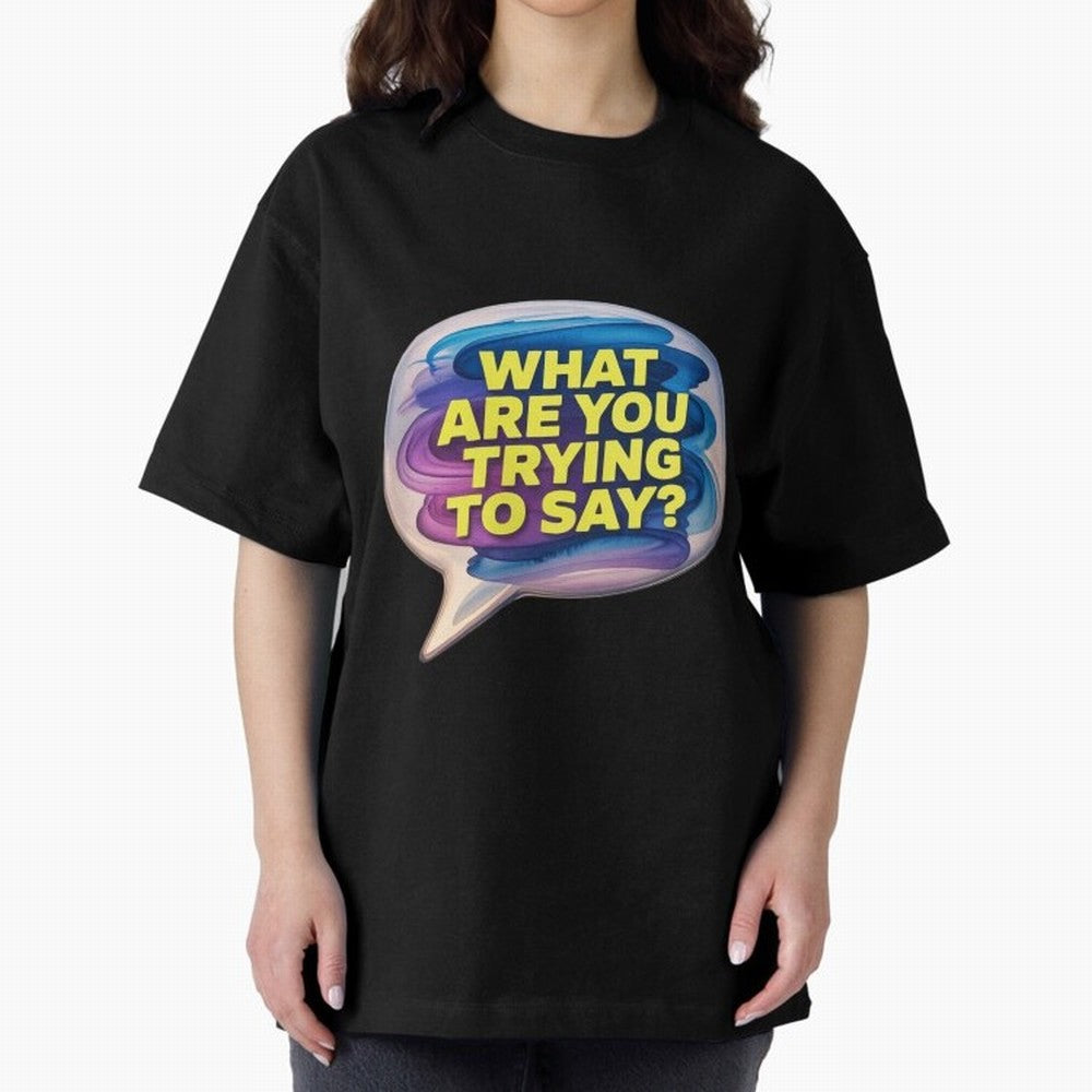 A photograph of a vibrant, oversized speech bubble Oversized T-Shirt Bring World Football Passion into Global Football Passion for FIFA World Cup 2026 Group Stage, Made for Messi, Neymar and Mbappe, Argentina, Game Day Rituals, Football Legends,