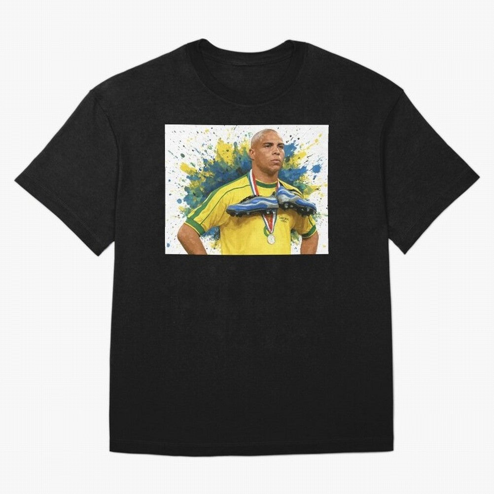 Ronaldo, O Fen?meno Oversized T-Shirt Carry the Dream of Match Day Hype around FIFA World Cup 2026 USA Canada Mexico, Messi, Neymar and Mbappe, England and Germany, Vintage Soccer Flavor, Modern Football Stars, National Flags and Final Night