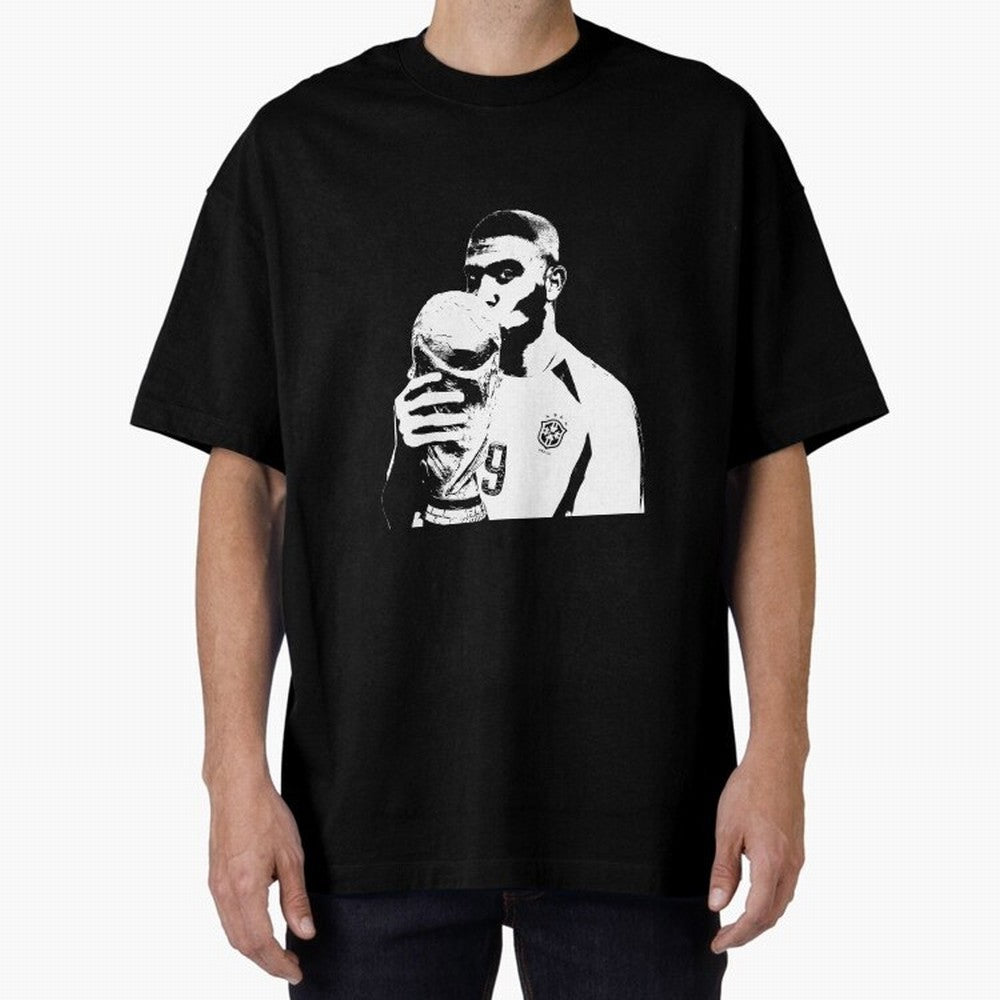 Design Ronaldo Fen?meno Oversized T-Shirt Celebrate Every Goal in FIFA World Cup 2026 Group Stage Spirit, Inspired by Netherlands, Cristiano Ronaldo, Global Supporter Spirit, Legendary Goals, National Colors and Tournament Celebration; Ideal for