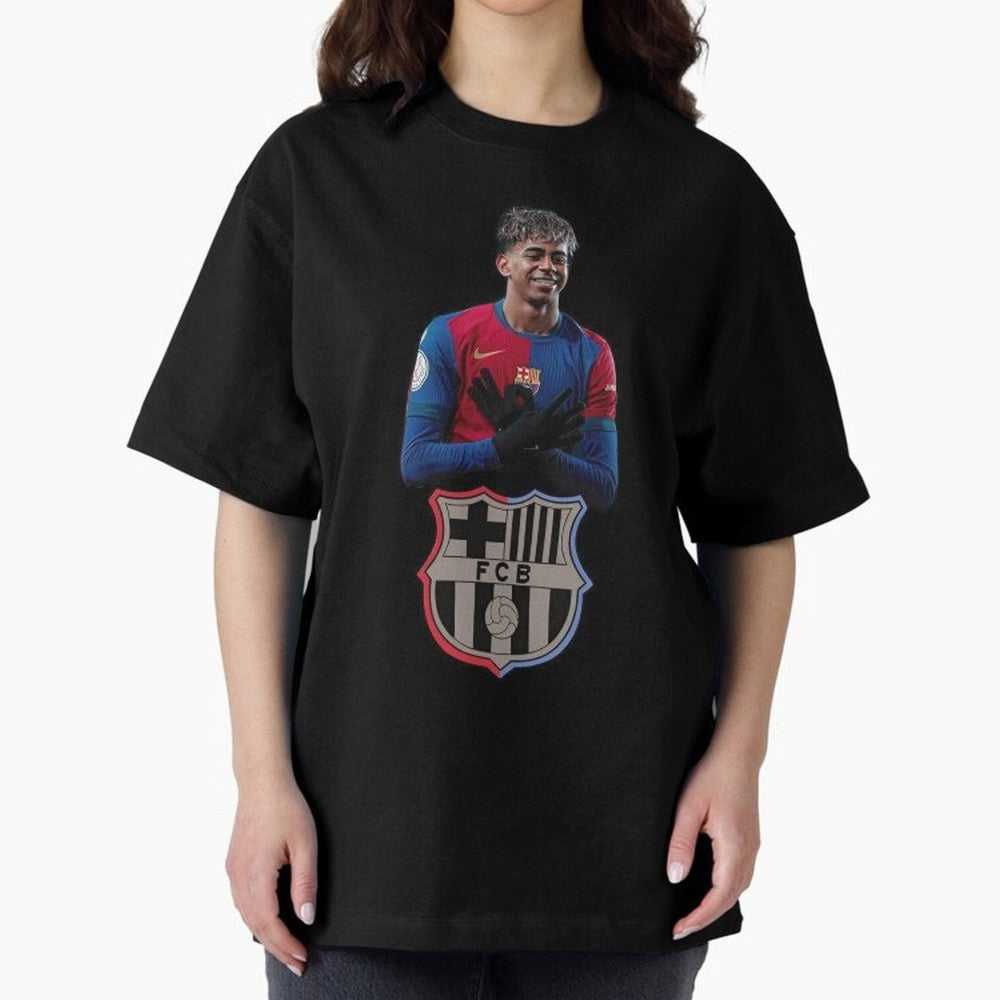 Lamine Oversized T-Shirt Relive Legendary Nights from the FIFA World Cup 2026 Group Stage Journey through Messi, Neymar and Mbappe Highlights, Brazil, Portugal and Argentina Pride, Goal Celebration Energy, Supporter Heritage, Football Icons and