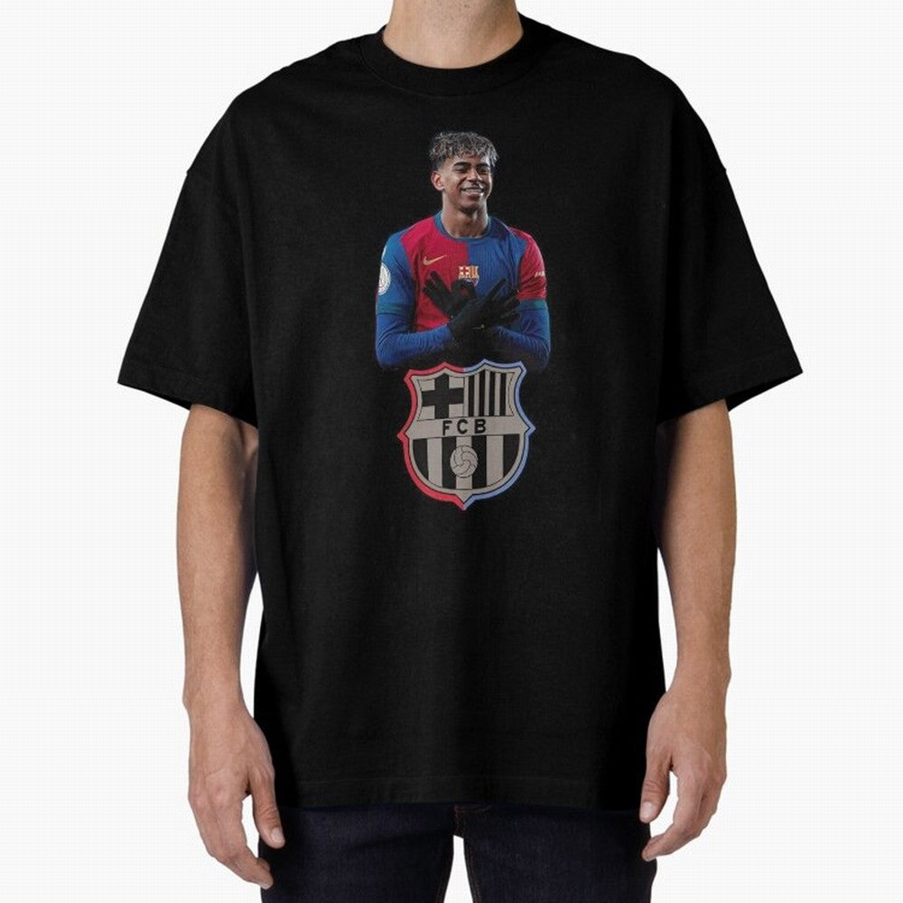Lamine Oversized T-Shirt Relive Legendary Nights from the FIFA World Cup 2026 Group Stage Journey through Messi, Neymar and Mbappe Highlights, Brazil, Portugal and Argentina Pride, Goal Celebration Energy, Supporter Heritage, Football Icons and