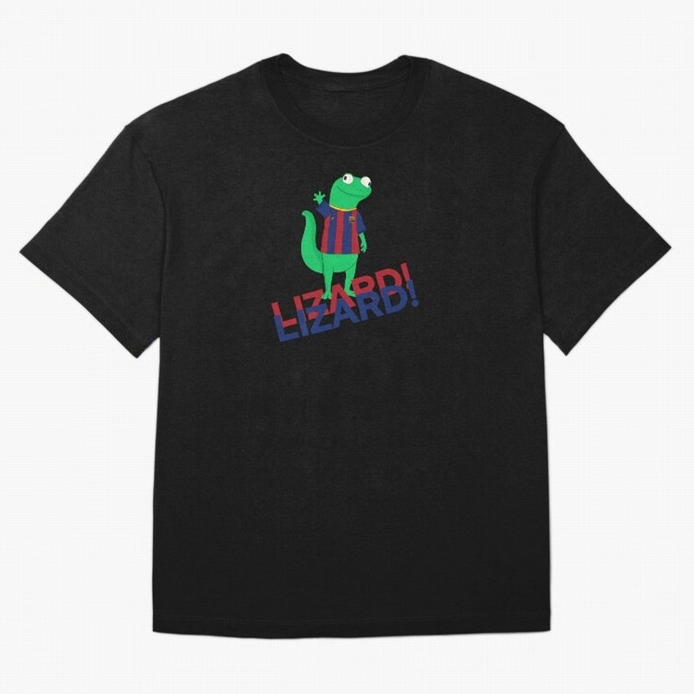 Viral lizard meme fcbarcelona Oversized T-Shirt Feel the Trophy Chase of the FIFA World Cup 2026 USA Canada Mexico Journey through CR7 Highlights, Argentina, France and Brazil Pride, Match Day Excitement, Supporter Culture, Golden Goals and Global