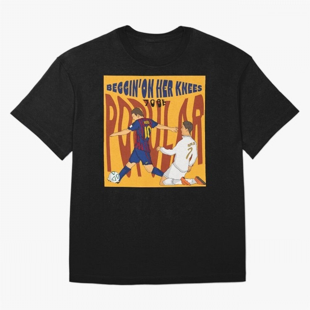 Messi and Ronaldo el classico Oversized T-Shirt Make Game Day About FIFA World Cup 2026 USA Canada Mexico Spirit, Capturing France and Portugal, Messi, CR7 and Mbappe, Soccer Culture, Superstar Moments, National Team Dreams and Competitive Fire;
