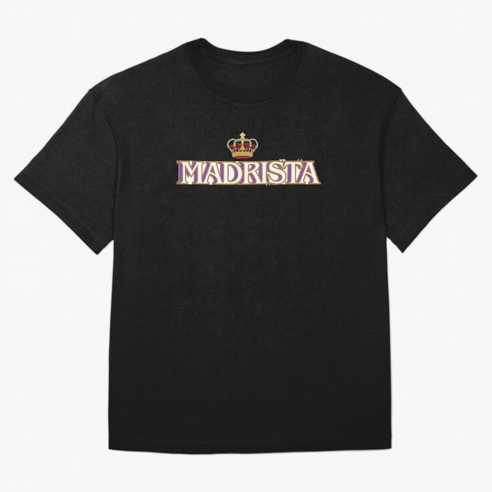 Madrista - Real Madrid Oversized T-Shirt Relive the Noise and Pride of FIFA World Cup 2026 Group Stage for Fans of Messi, Neymar and Mbappe and England, France and Netherlands, Bringing Worldwide Fan Energy, Dramatic Goals, Stadium Lights and