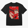 Antony Oversized T-Shirt Show Your Stadium Side during FIFA World Cup 2026 Featuring Messi, Neymar and Mbappe, Argentina and Brazil Energy, Classic Soccer Heritage, Championship Pressure, Fan Loyalty and International Pride; Ideal for Passionate