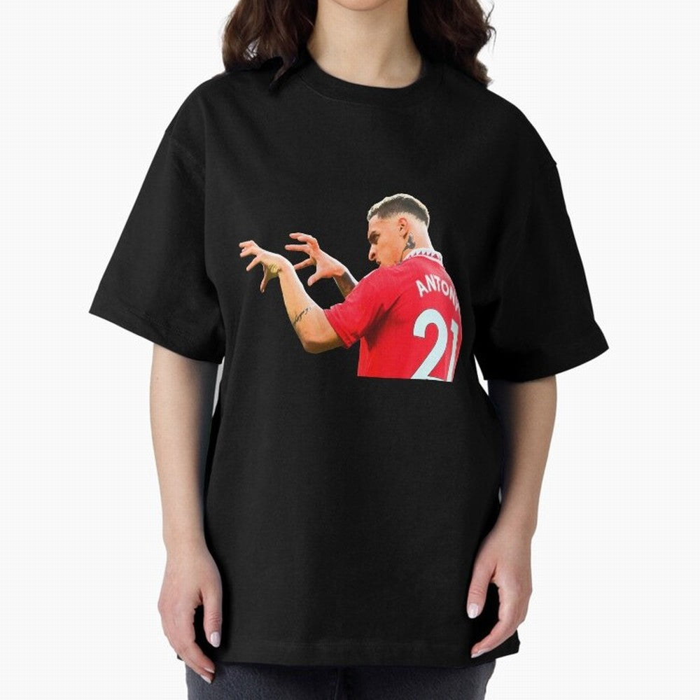 Antony Oversized T-Shirt Bring a Champion Mindset to FIFA World Cup 2026 Inspired by Haaland and Mbappe, Argentina Energy, Football Passion, Legendary Performances, Festival Vibes and Supporter Community; Ideal for Fans Who Follow Messi, Cristiano