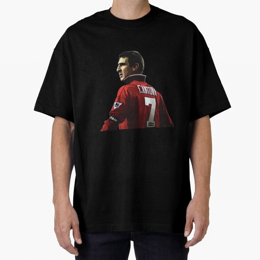 King of Manchester Eric Cantona Oversized T-Shirt Show Your Love for FIFA World Cup 2026 Filled with CR7 and Messi, Netherlands Energy, Global Supporter Spirit, Legendary Goals, National Colors and Tournament Celebration; Built for Supporters