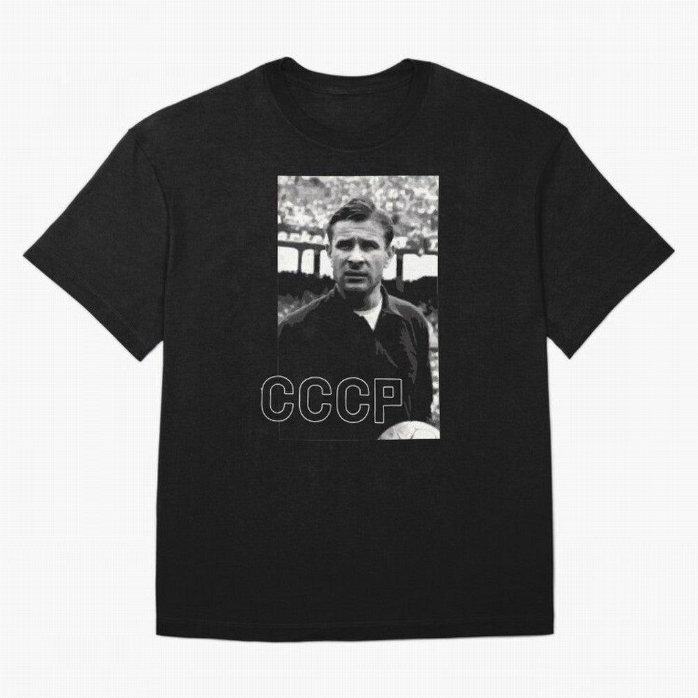 Lev Yashin Football Legends1 Oversized T-Shirt Bring World Football Passion into Global Football Passion for FIFA World Cup 2026, Featuring Haaland, France and Portugal, Global Supporter Spirit, Legendary Goals, National Colors and Tournament