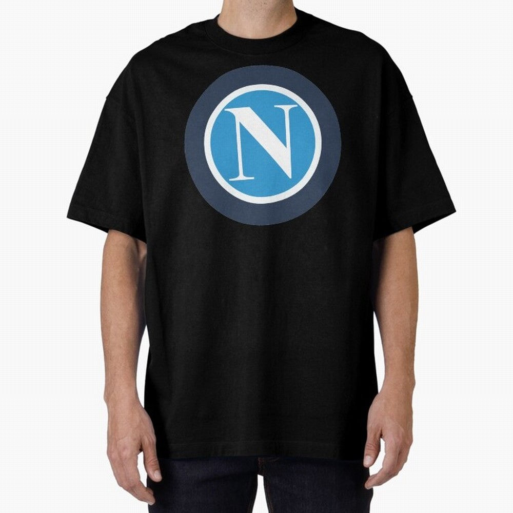 NAPOLI Oversized T-Shirt Support FIFA World Cup 2026 USA Canada Mexico for Fans of Mbappe and Argentina, France and Brazil, Bringing Stadium Memories, Football Loyalty, International Chants and Championship Tradition; Ideal for Passionate Fans Who